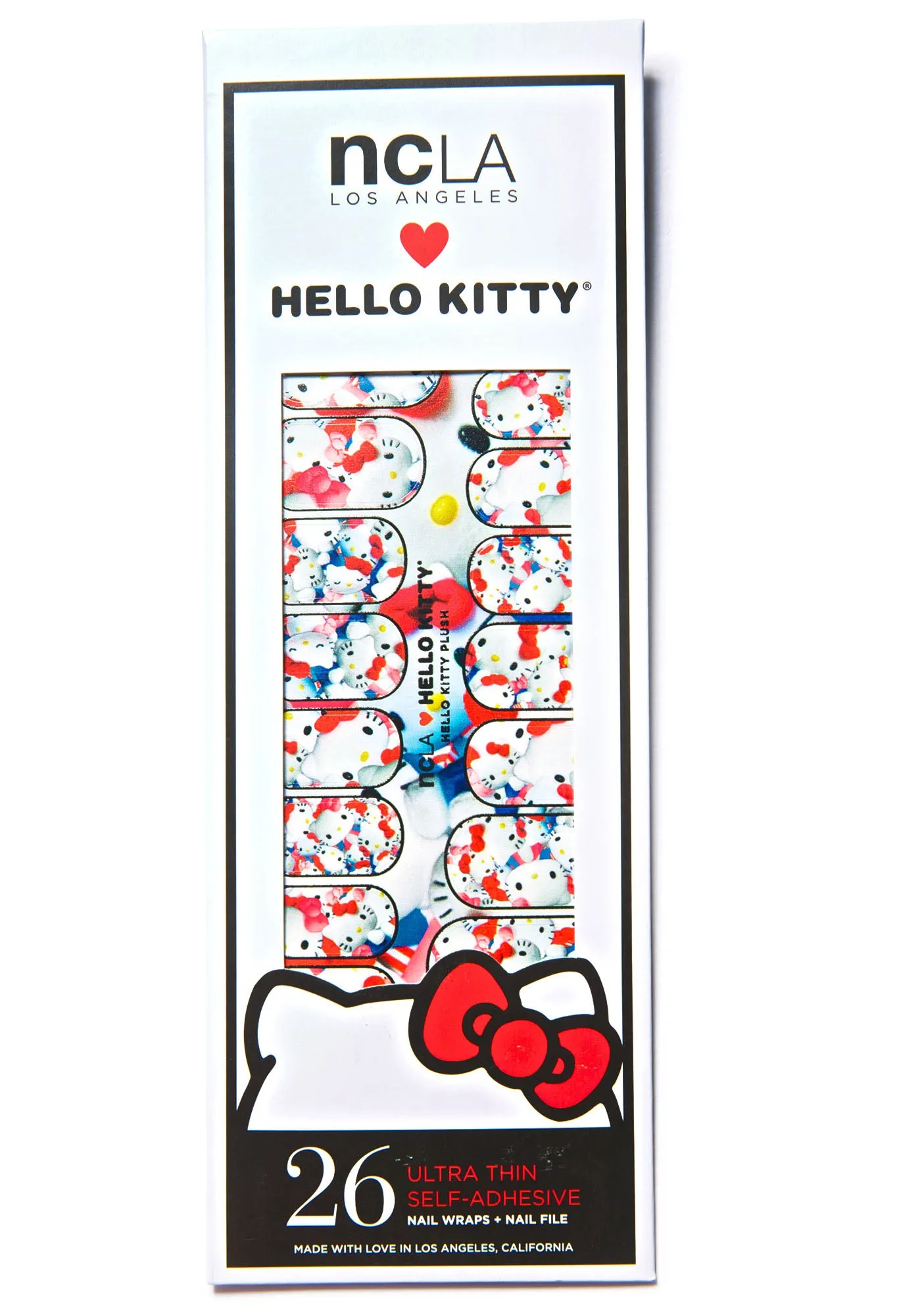 Hello Kitty Plush Nail Wraps
