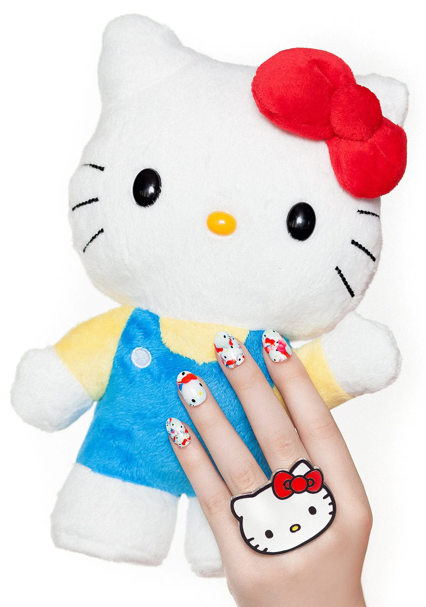 Hello Kitty Plush Nail Wraps