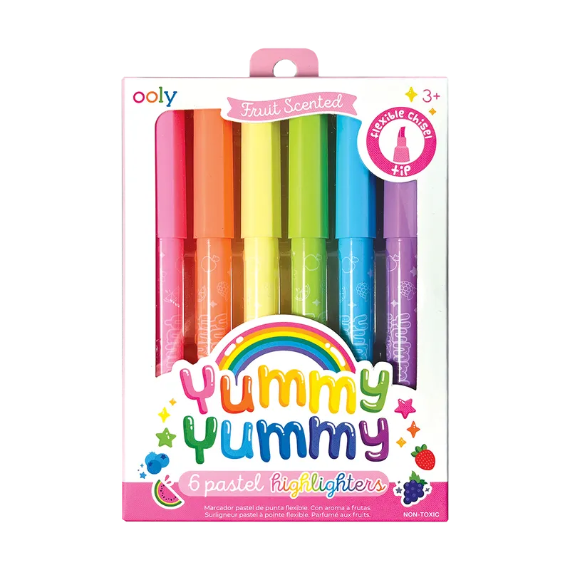 Yummy Yummy Scented Highlighters (set of 6)